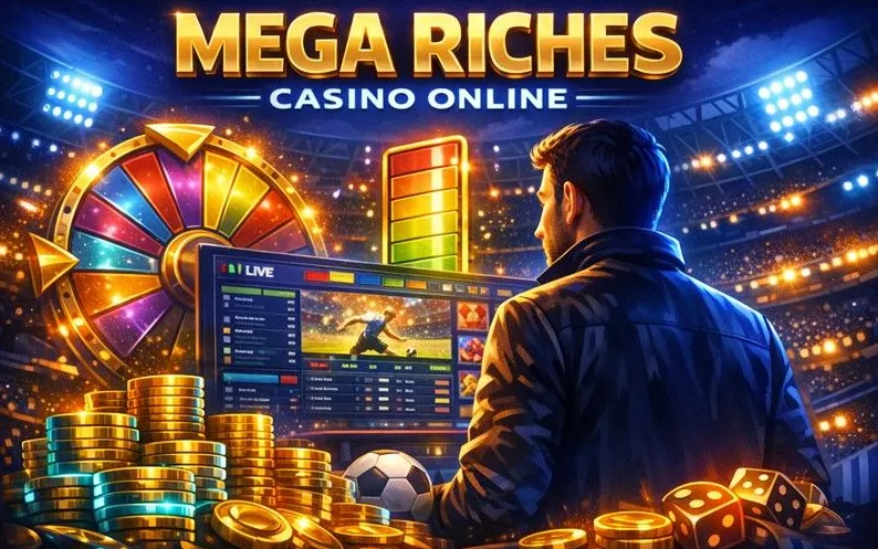 Mega Riches casino games catalogue banner